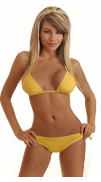 Canary Yellow Bikini 