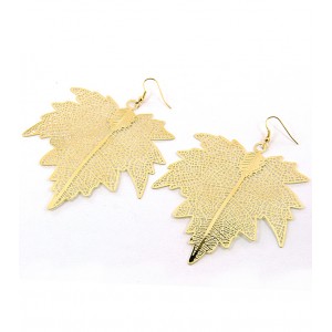 Gold Leaf Earrings 