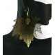 Gold Leaf Earrings 