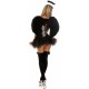 4 PC Sequin Dark Angel Costume 