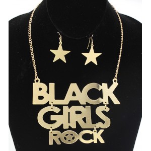 Black Girls Rock Necklace