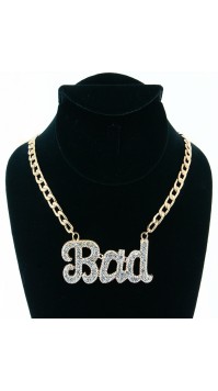 Bad Pendant Necklace