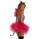 4 PC Pin-Up Zebra Costume 