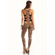 Strappy Leopard Catsuit 