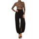 Leopard Bodice Jumpsuit 