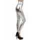 Gold High Waisted Metallic Leggings 