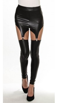 Faux Leather Leggings 