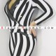 Striped Tuxedo Bodysuit 