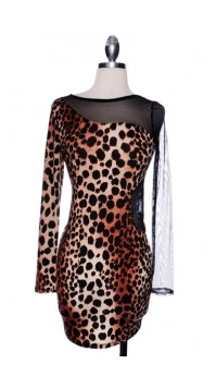 Jaguar Mesh Dress