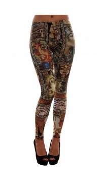 Wild Versace Leggings 