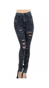 High Waist Skinny Jeans 