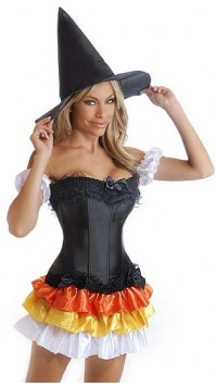 4 PC Sexy Witch Costume 