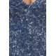 Denim V-neck Bodycon